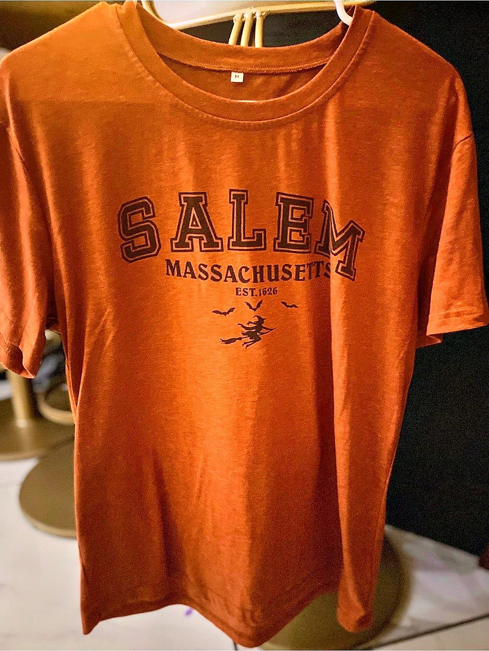Salem witchcraft Salam Massachusetts Tee Size Medium